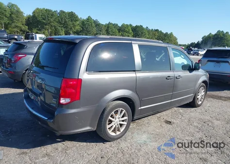 2016 Dodge Grand Caravan Sxt from USA, damaged, VIN 2C4RDGCG3GR324217